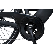 Dawes Spire 2.0 Cues Low Step Electric Hybrid Bike, Small Light Grey/Black, view 7 — view 7