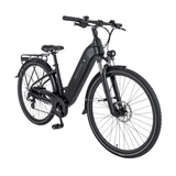 Dawes Electric Hybrid Bikes Dawes Spire Low Step 1.0 Electric Hybrid Bike, Small Black
