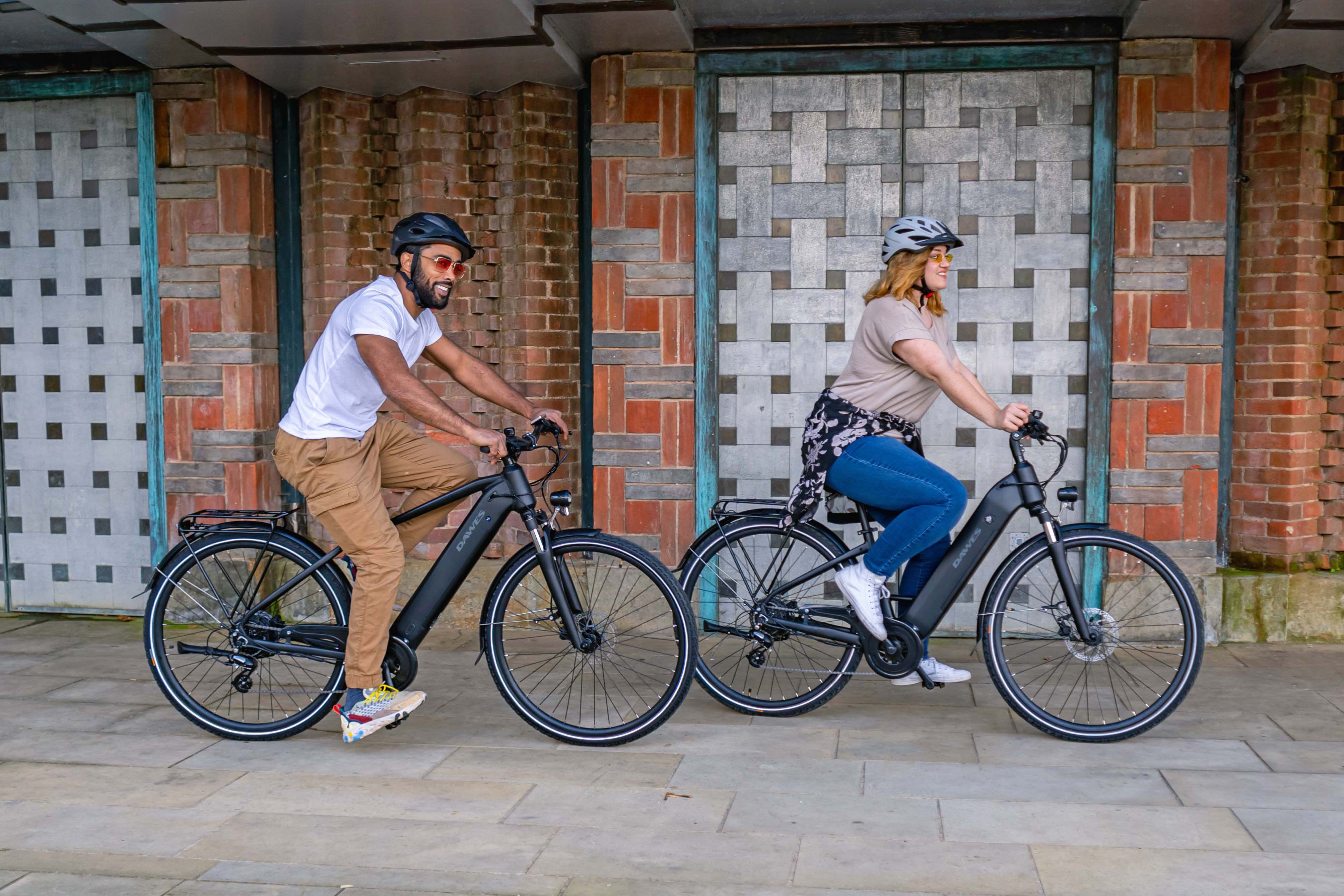 Dawes Electric Hybrid Bikes Dawes Spire Low Step 1.0 Electric Hybrid Bike, Small Black