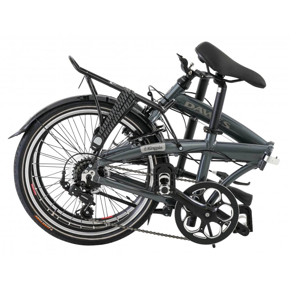 Dawes Folding Bikes Dawes Kingpin Folding Bike, 20" Grey — view 2