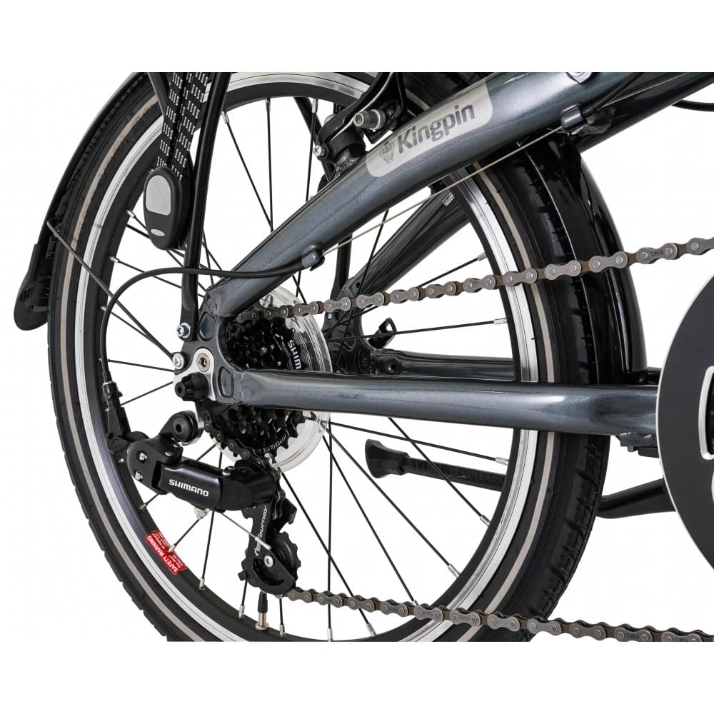 Dawes Folding Bikes Dawes Kingpin Folding Bike, 20" Grey — view 8