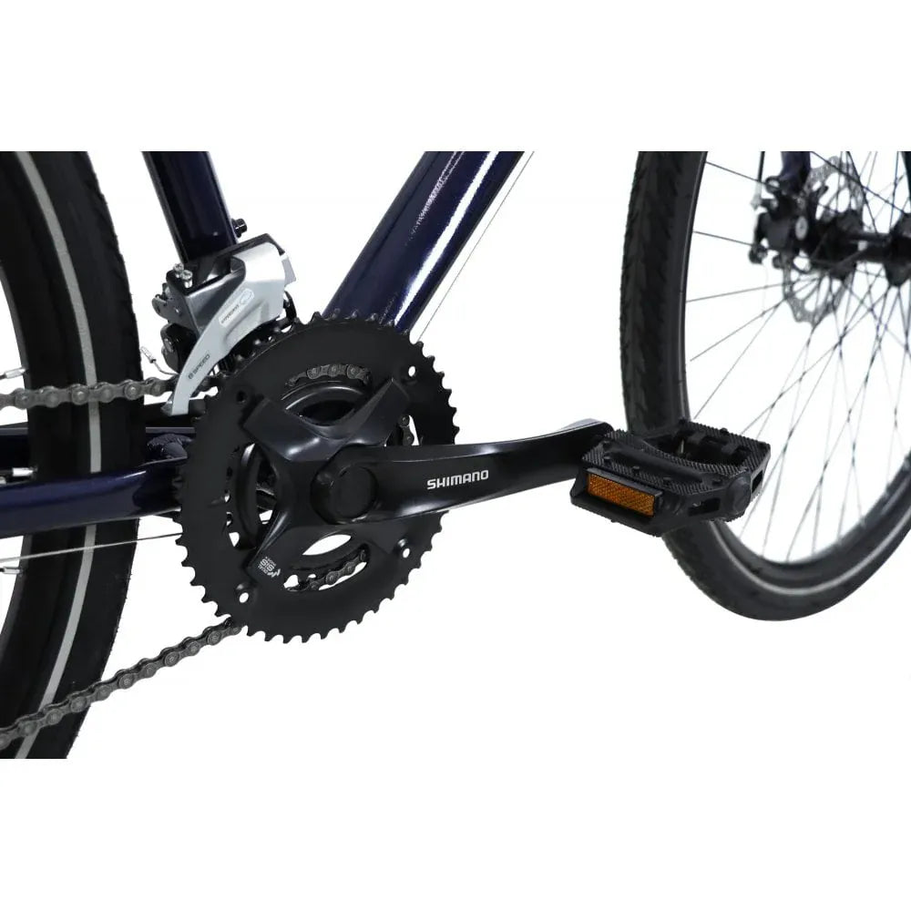 Dawes Discovery 2.0 Cross Bar Hybrid Bike, view 4 — view 4
