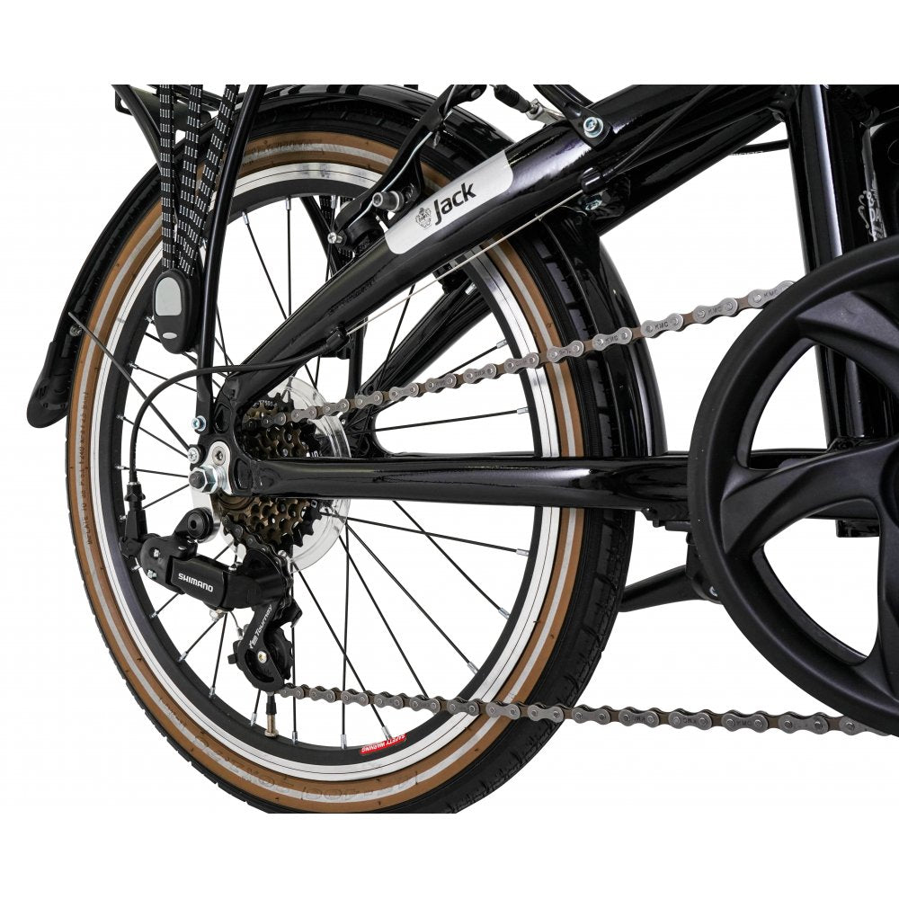 Dawes jack folding bike 20 black perfect for everyone