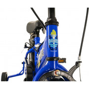 Dawes 14" Thunder Kids Bike, Blue, view 4 — view 4