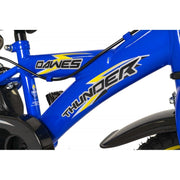 Dawes 14" Thunder Kids Bike, Blue, view 3 — view 3