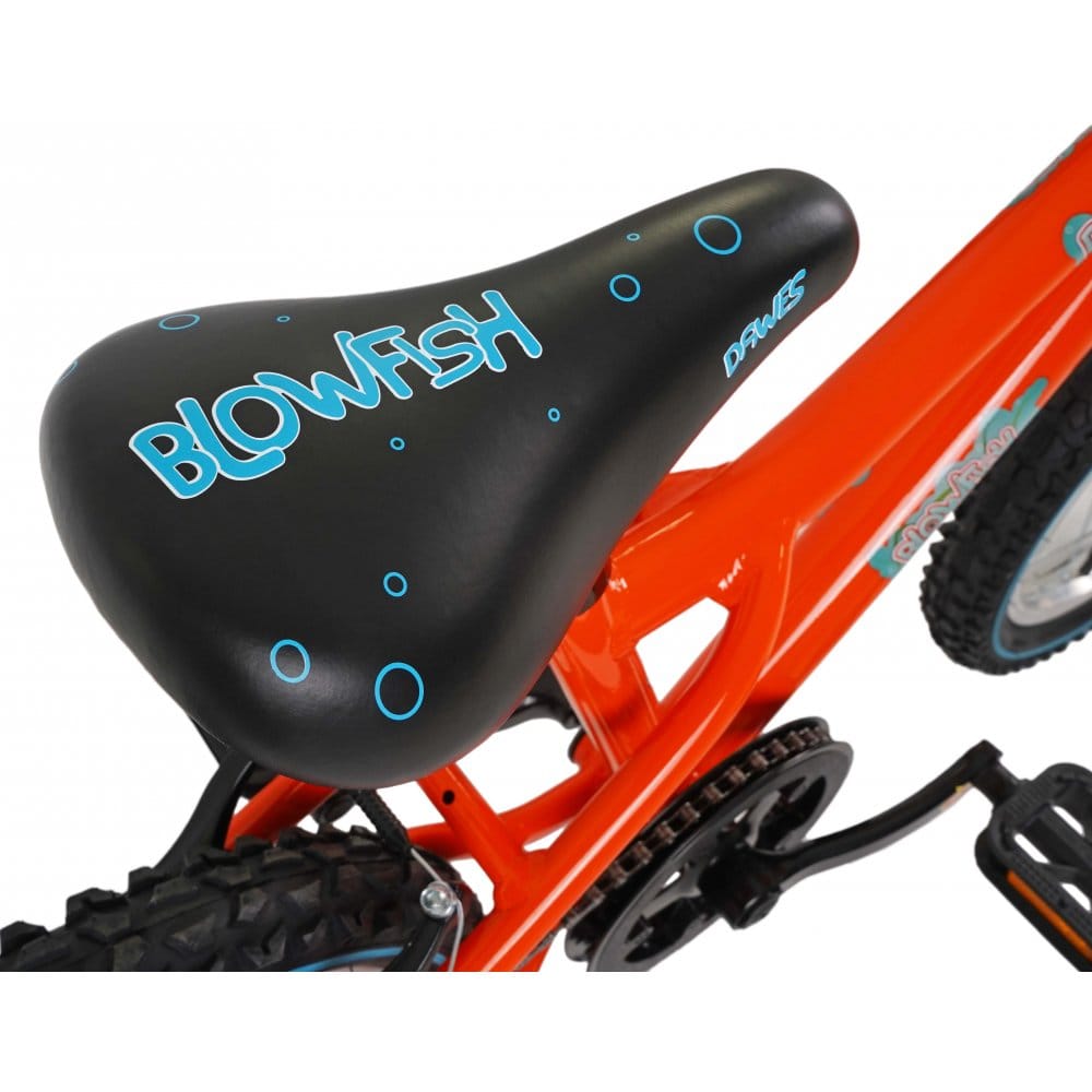 Dawes 16" Blowfish Kids Bike, Orange, view 6 — view 6