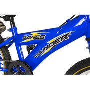 Dawes 16" Thunder Kids Bike, Blue, view 6 — view 6