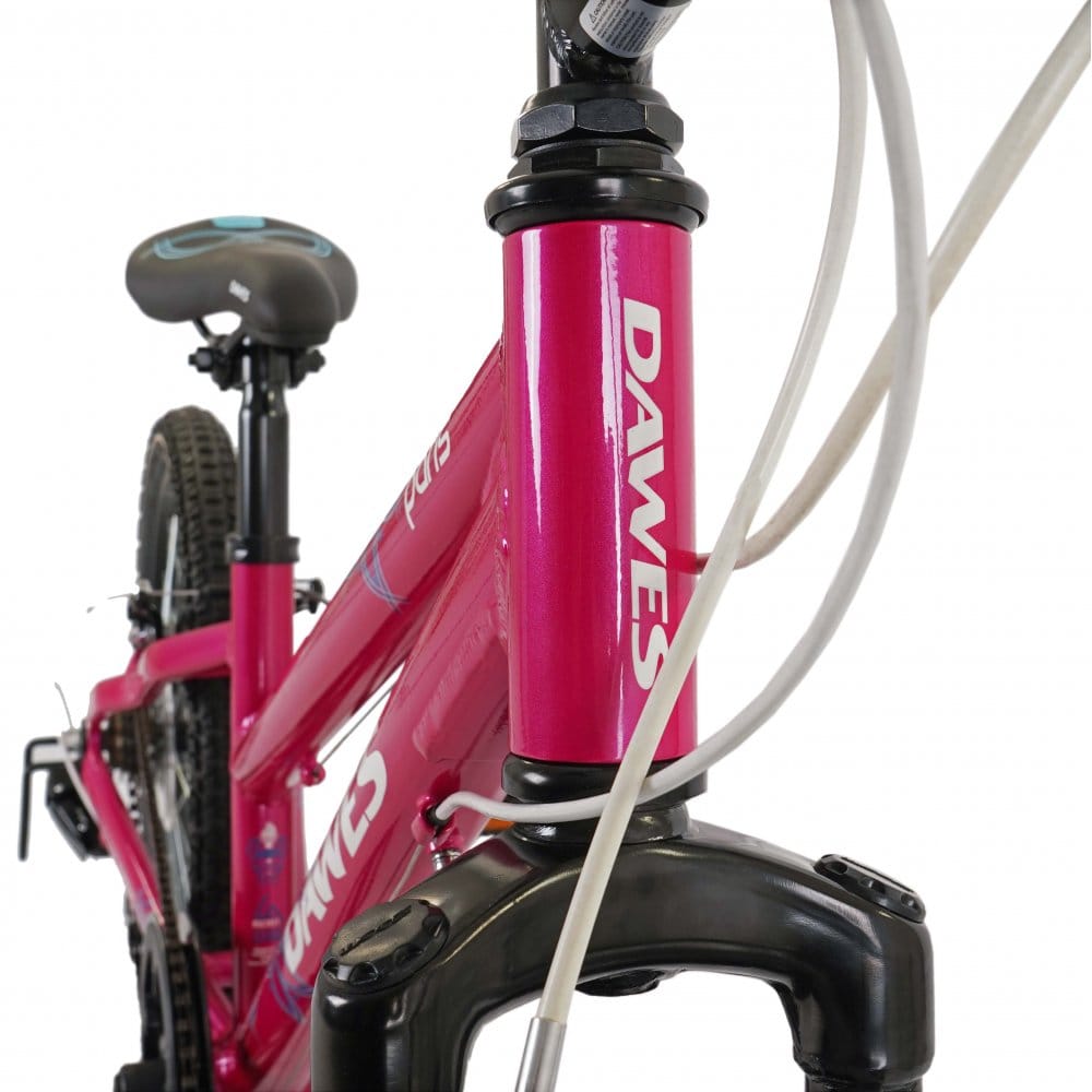 Dawes 20" Paris HT Kids Mountain Bike, Pink, view 3 — view 3