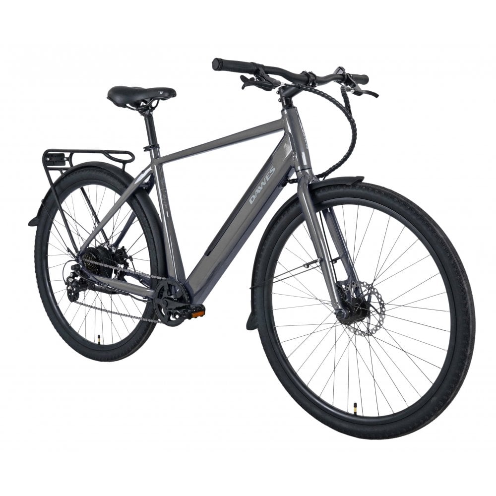 Dawes scenic crossbar electric hybrid bike dark metallic grey 1 perfect for everyone