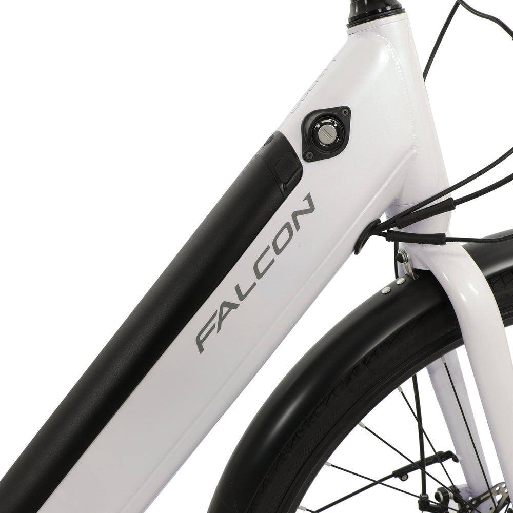 Falcon Liberty Low Step Electric Hybrid Bike - detail — view 5