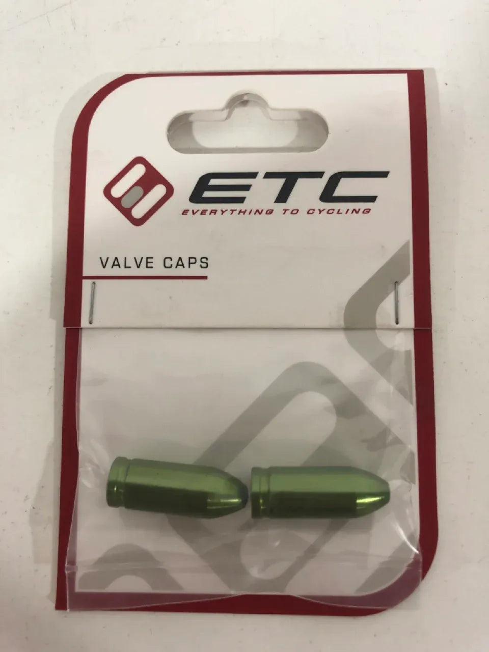 ETC Bullets Valve Caps Schraeder - Green, view 3 — view 3