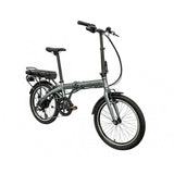 Falcon compact electric folding bike 20 matte grey perfect for everyone