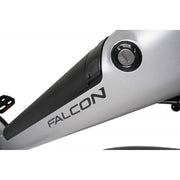 Falcon Horizon Cross Bar Electric Hybrid Bike, Silver, view 7 — view 7