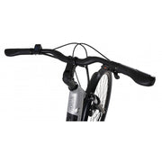Falcon Horizon Low Step Electric Hybrid Bike, Silver, view 4 — view 4