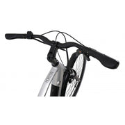 Falcon Horizon Cross Bar Electric Hybrid Bike, Silver, view 6 — view 6