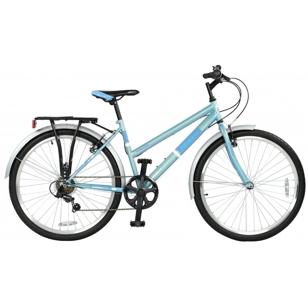 Falcon Hybrid Bikes Falcon Expression Hybrid Bike, 26" Sky Blue