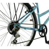 Falcon Hybrid Bikes Falcon Expression Hybrid Bike, 26" Sky Blue