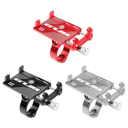 GUB Phone Holder Aluminium Bicycle Phone Holder - GUB G-81