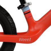 Hoy Weee! 12" Balance Bike, Red, view 7 — view 7