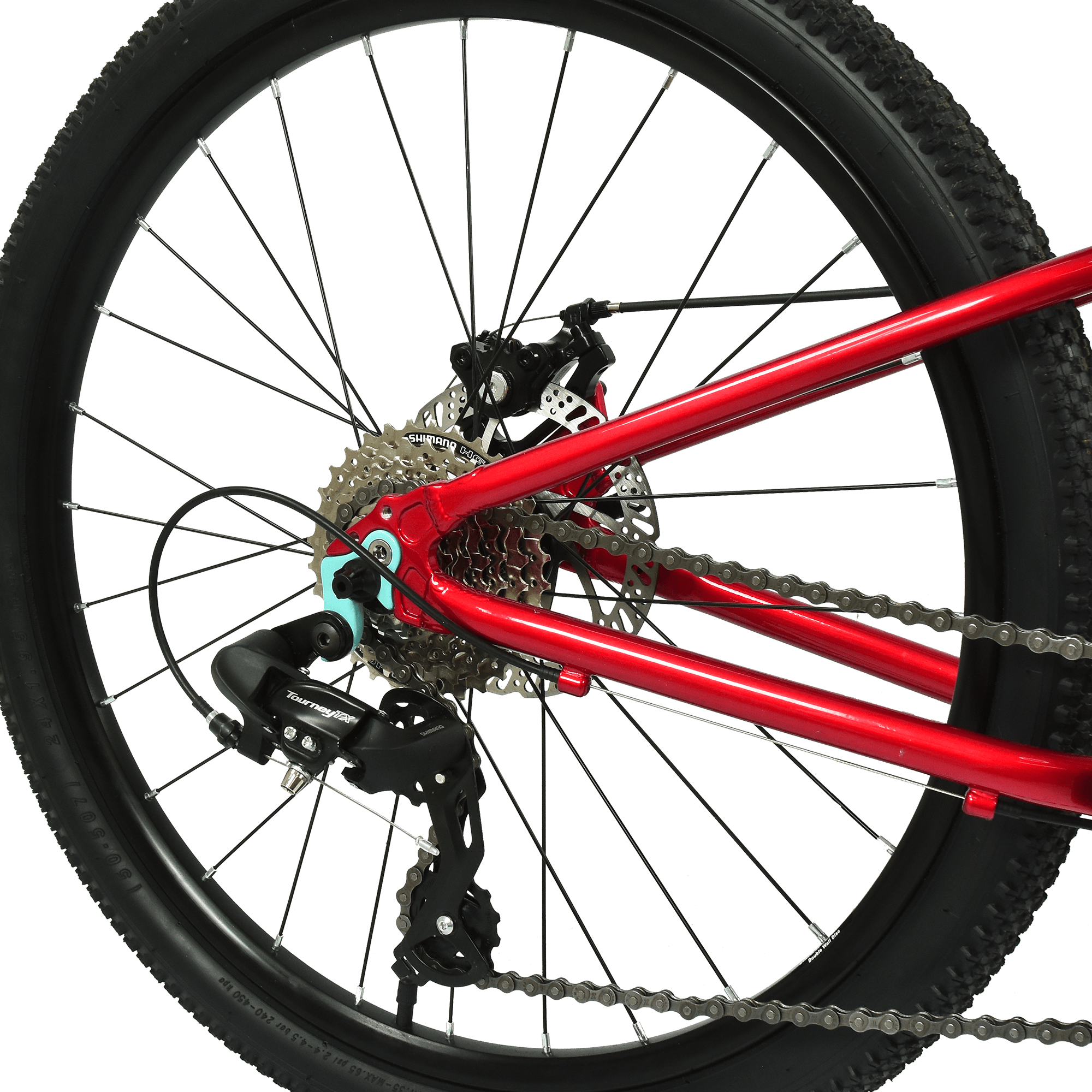 Hoy Kids Mountain Bikes Hoy Pentland 24" Kids Bike - Sprint Red