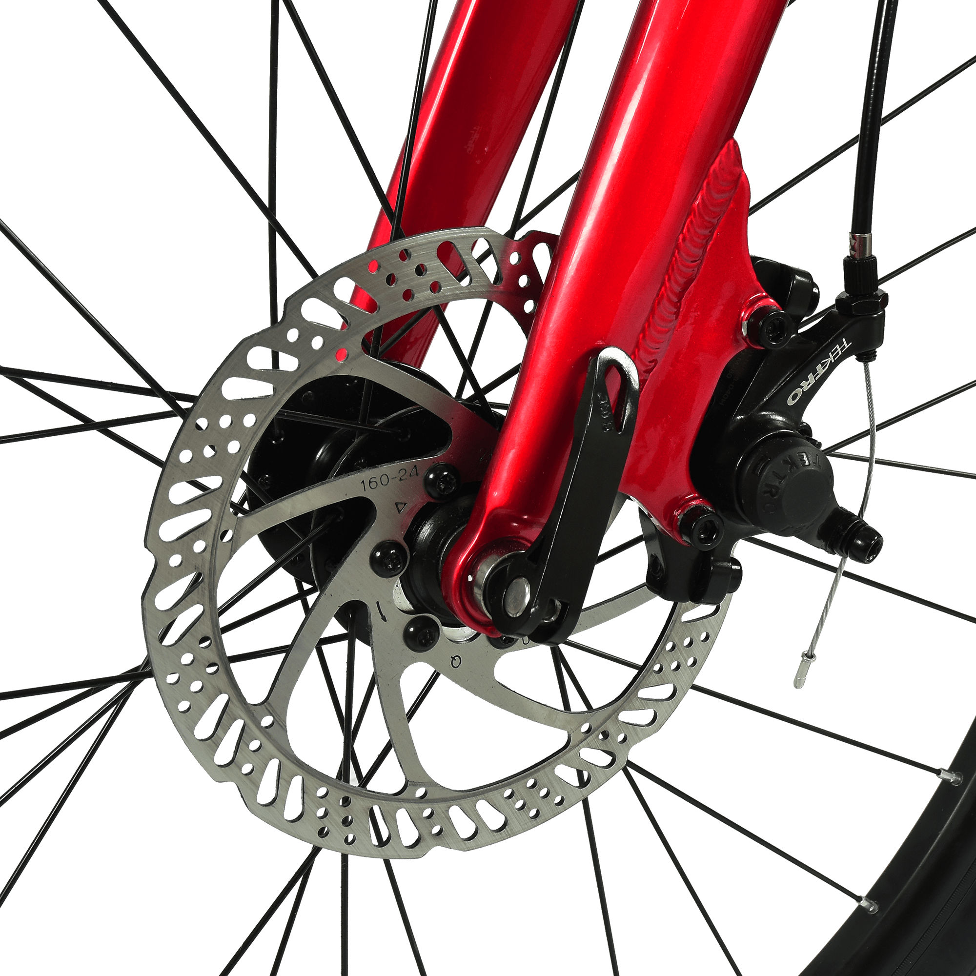 Hoy Kids Mountain Bikes Hoy Pentland 24" Kids Bike - Sprint Red