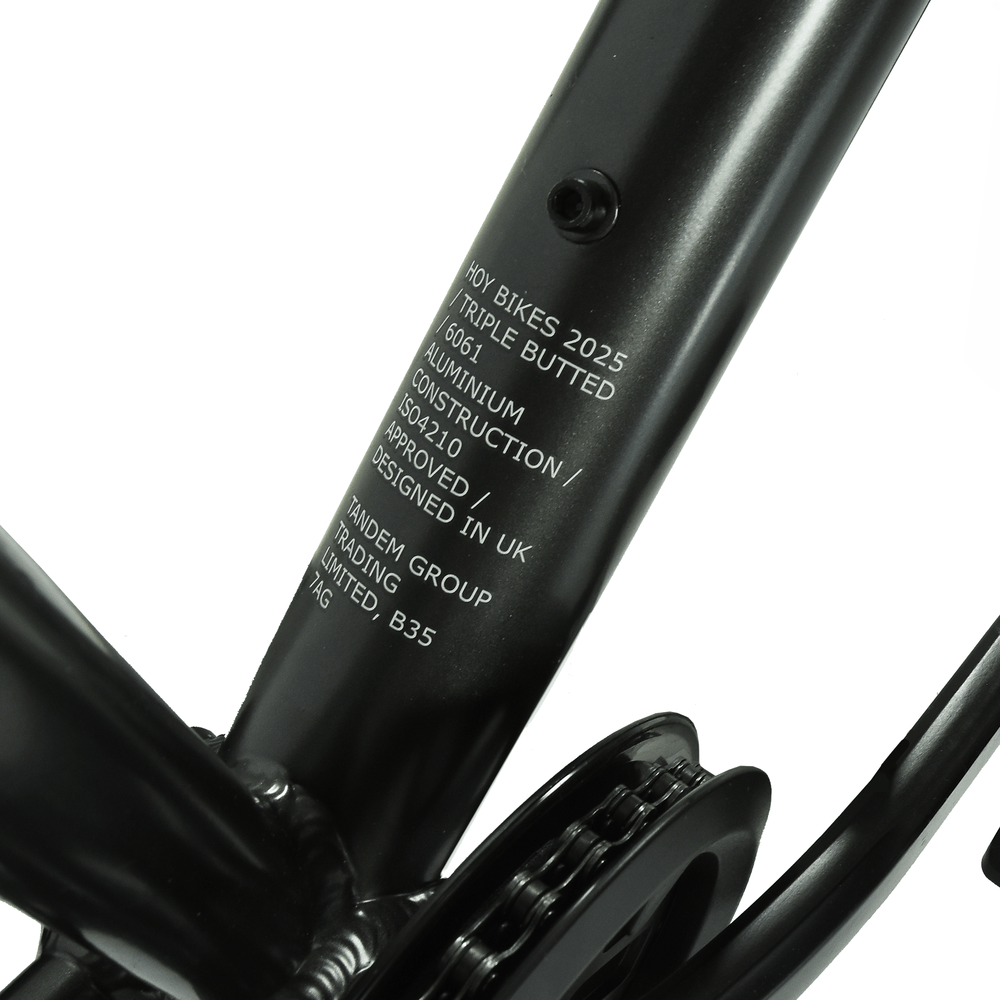 Hoy Pentland 24" Kids Bike, Stealth Black, view 13 — view 13