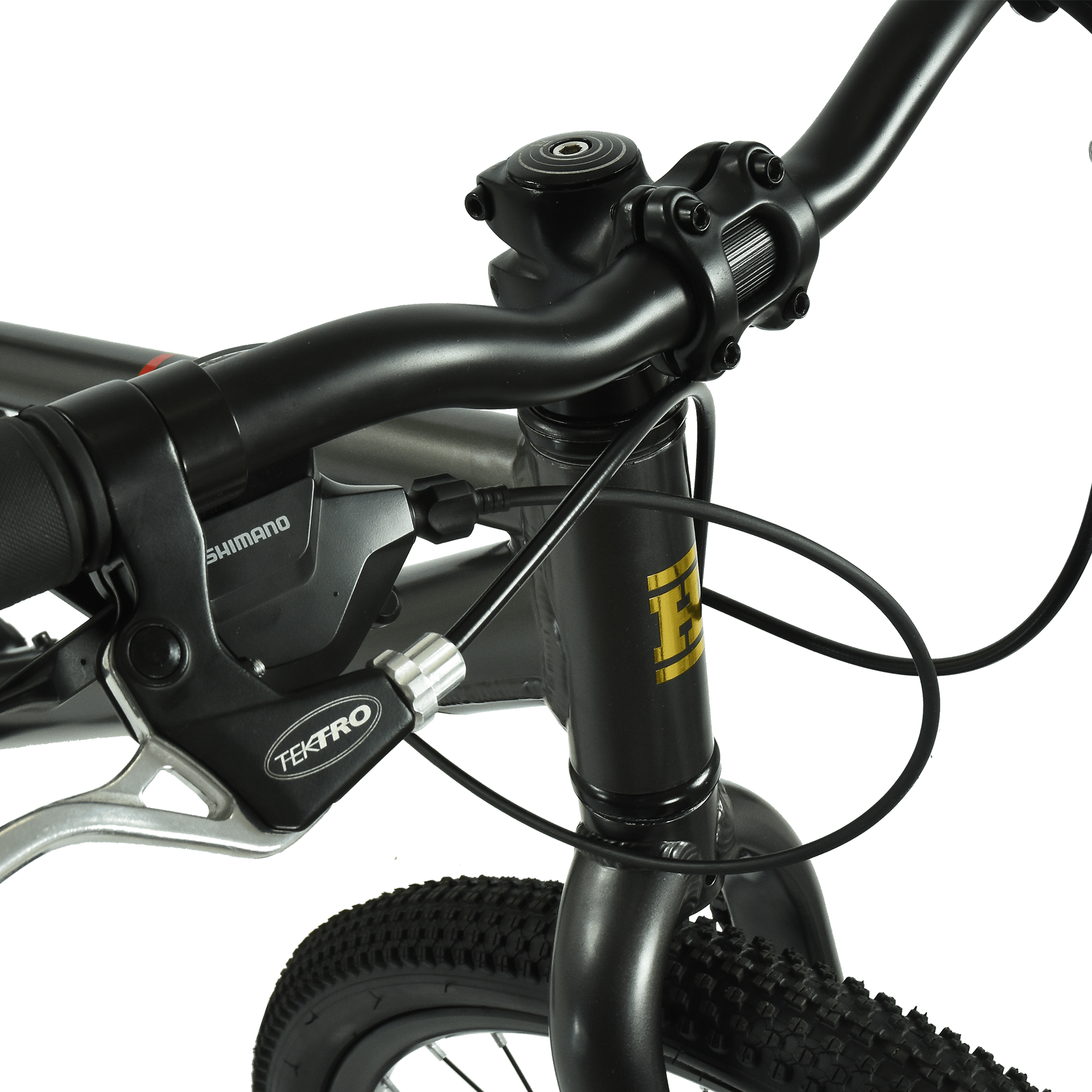 Hoy Kids Mountain Bikes Hoy Pentland 24" Kids Bike - Stealth Black