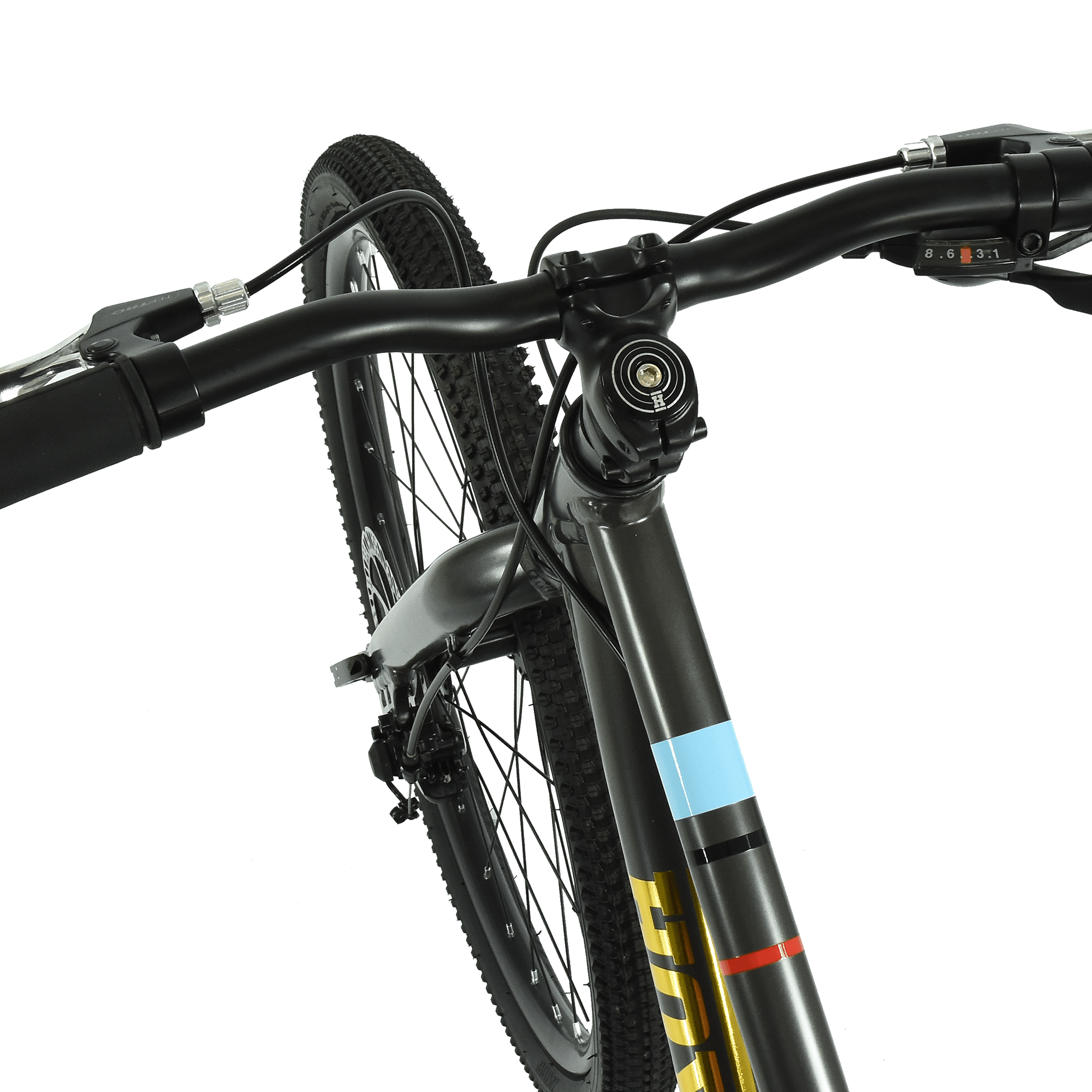 Hoy Kids Mountain Bikes Hoy Pentland 24" Kids Bike - Stealth Black