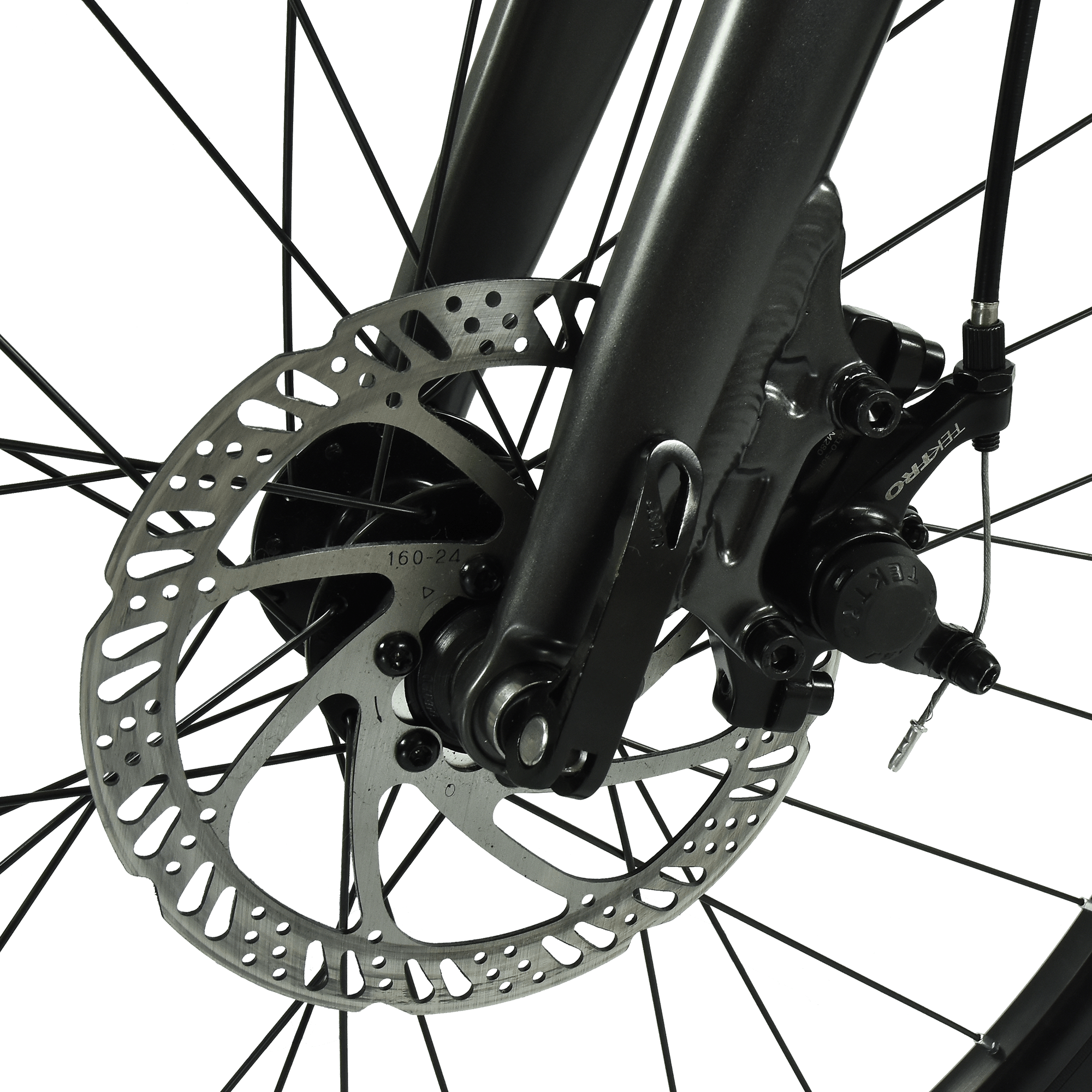 Hoy Kids Mountain Bikes Hoy Pentland 24" Kids Bike - Stealth Black
