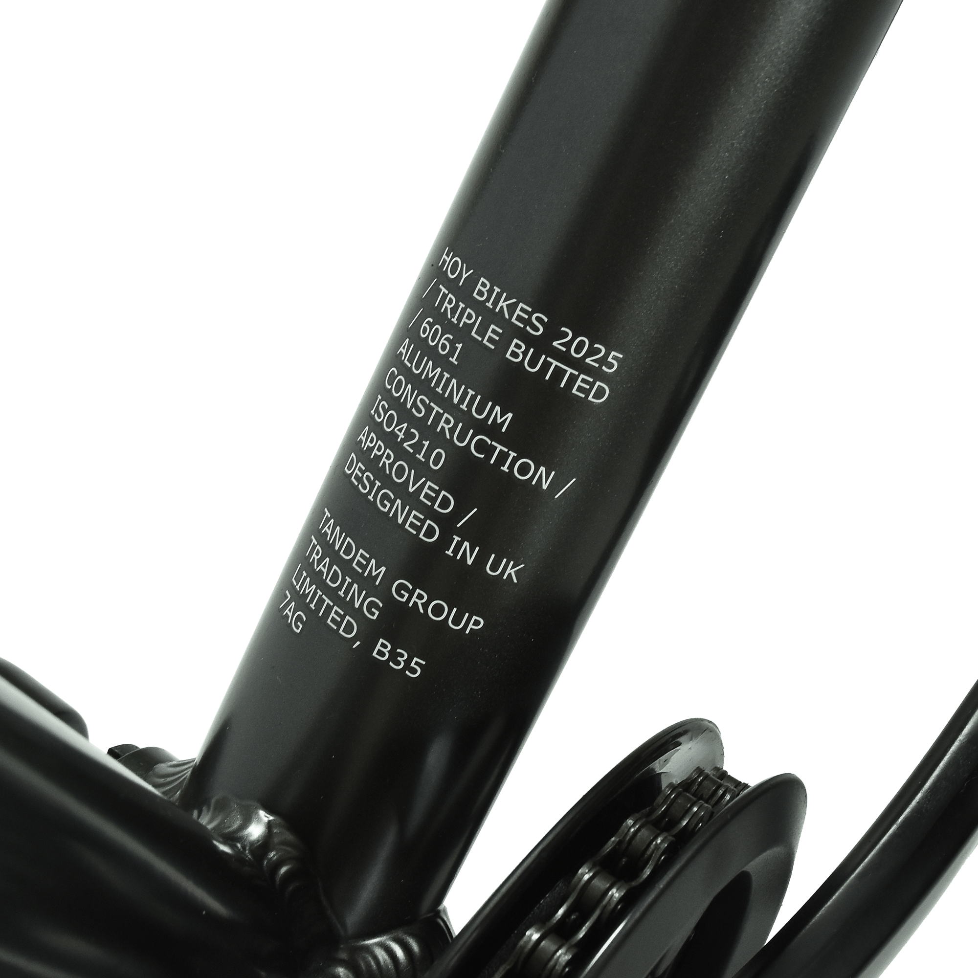 Hoy Kids Mountain Bikes Hoy Pentland 26" Kids Bike - Stealth Black