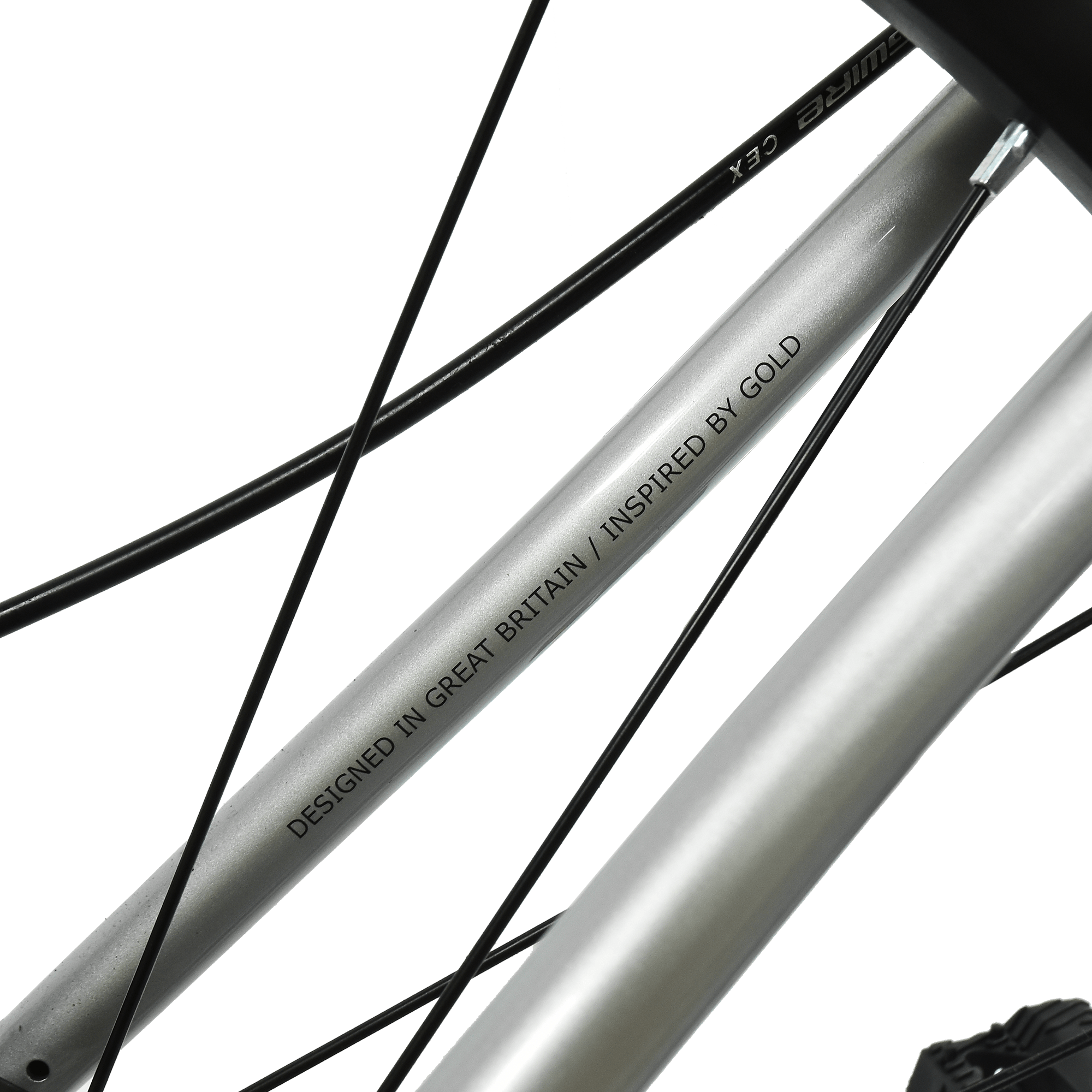 Hoy Kids Mountain Bikes Hoy Pentland 26" Kids Bike - Titanium Silver