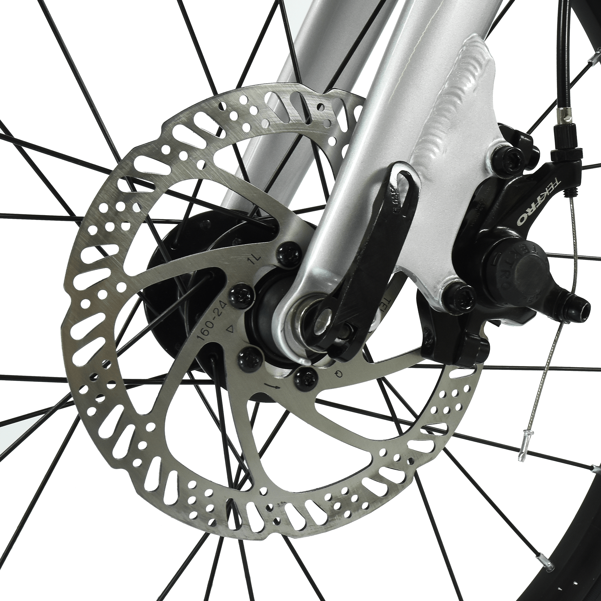 Hoy Kids Mountain Bikes Hoy Pentland 26" Kids Bike - Titanium Silver