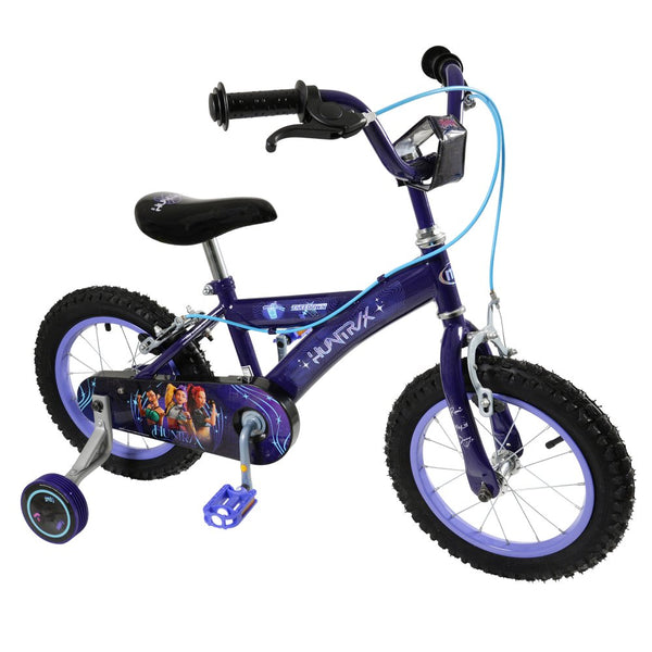 KPop Demon Hunters 14 inch kids bike with removable stabilisers