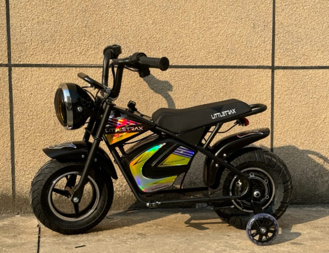 Littletrax Kids Electric Bikes E-Bike Award winning 350w 36v Kids Electric Bike – Ages 3 to 12+ ride on dirt bike
