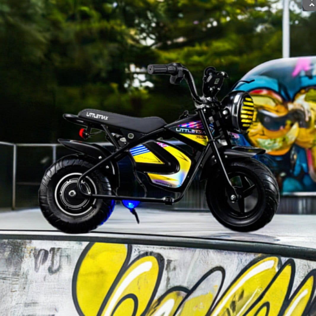 Littletrax Kids Electric Bikes E-Bike Award winning 350w 36v Kids Electric Bike – Ages 3 to 12+ ride on dirt bike