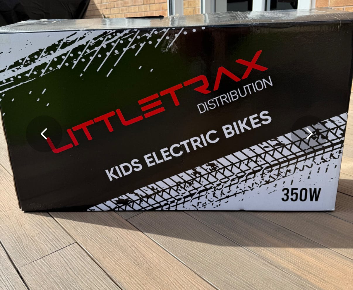Littletrax Kids Electric Bikes E-Bike New 350w 36v Kids Electric Bike – Ages 3 to 12+ ride on dirt bike