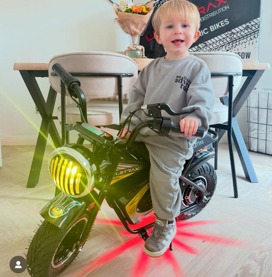 Littletrax Kids Electric Bikes E-Bike New 350w Kids Electric Bike – Ages 3 to 12+ ride on dirt bike
