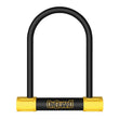 Onguard Bulldog Std 8010 U-Lock, Black/Yellow,