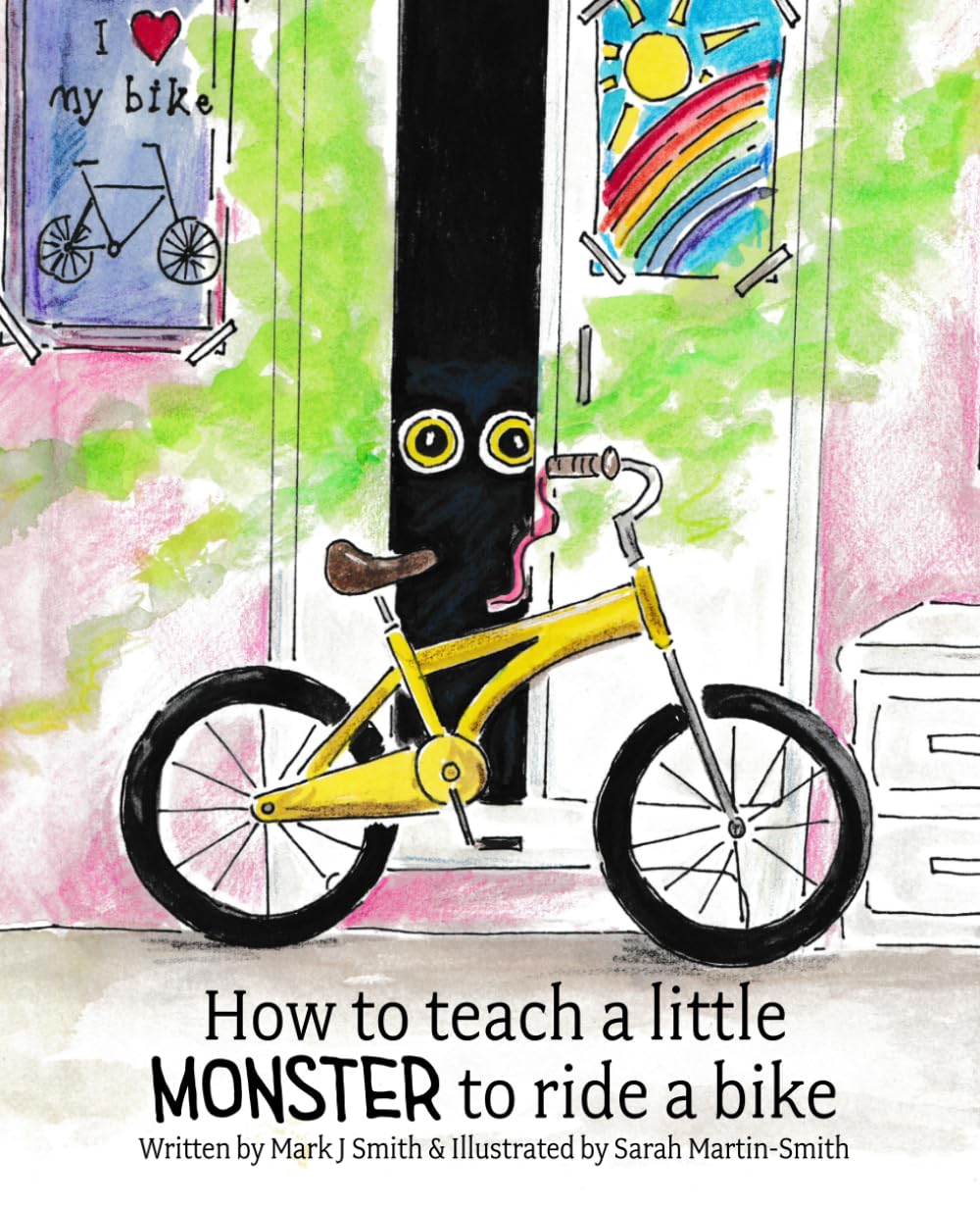 Mark J Smith Accessories How to teach a little Monster to ride a bike