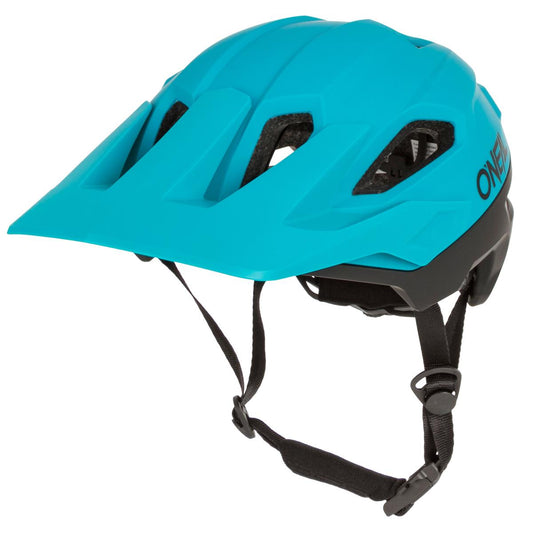 Oneal trailfinder helmet split colour teal size large x large rrp 68 perfect for everyone