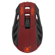 O'Neal Blade Charger V.22 Full Face Helmet, Red/Orange, Large, view 4 — view 4