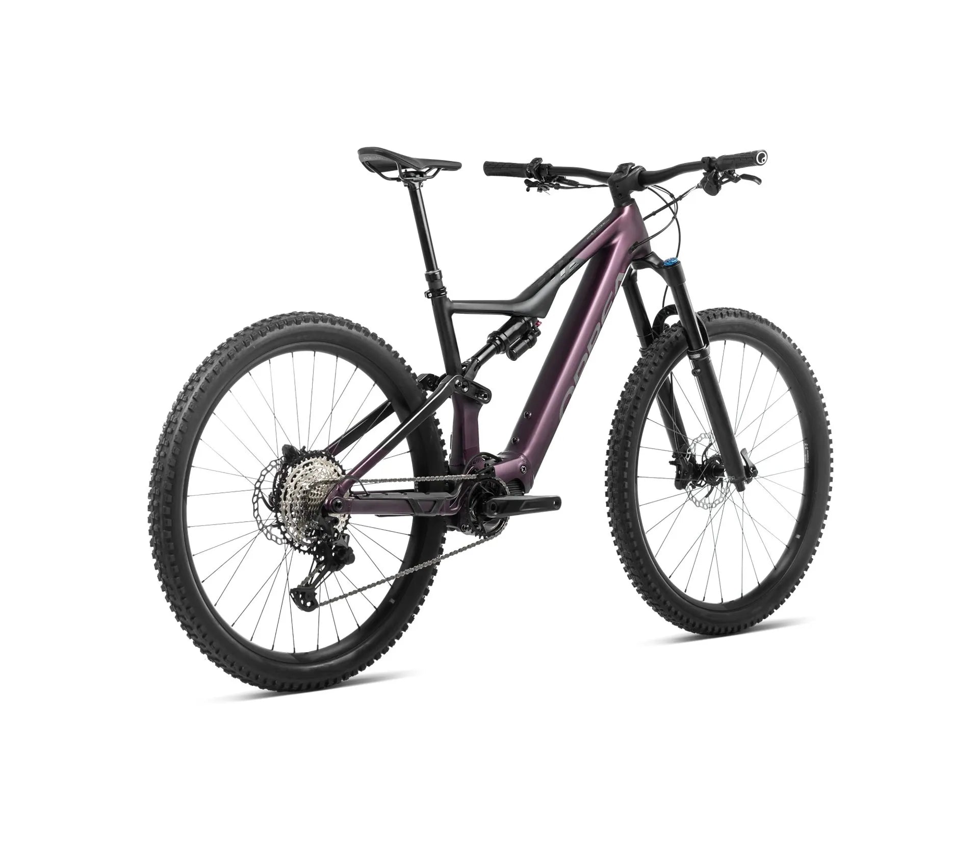 Orbea Rise H30 29er Electric Mountain Bike - Mulberry/Black . Ebike. Size Medium