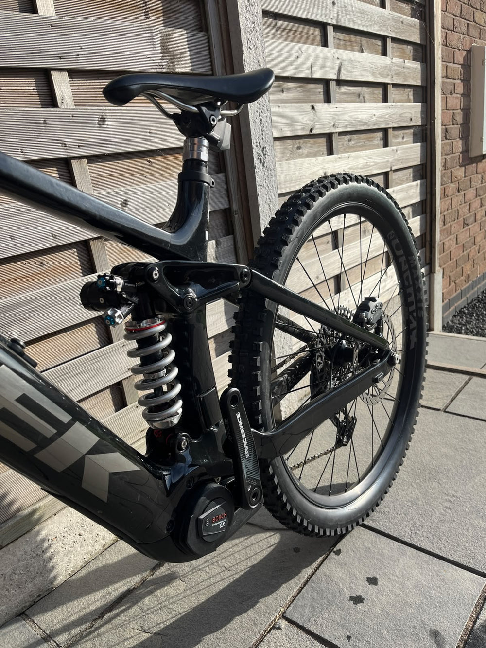 Trek Rail 9.8 (2024) Carbon Electric Mountain Bike – Large – Nearly New, Upgraded — view 15