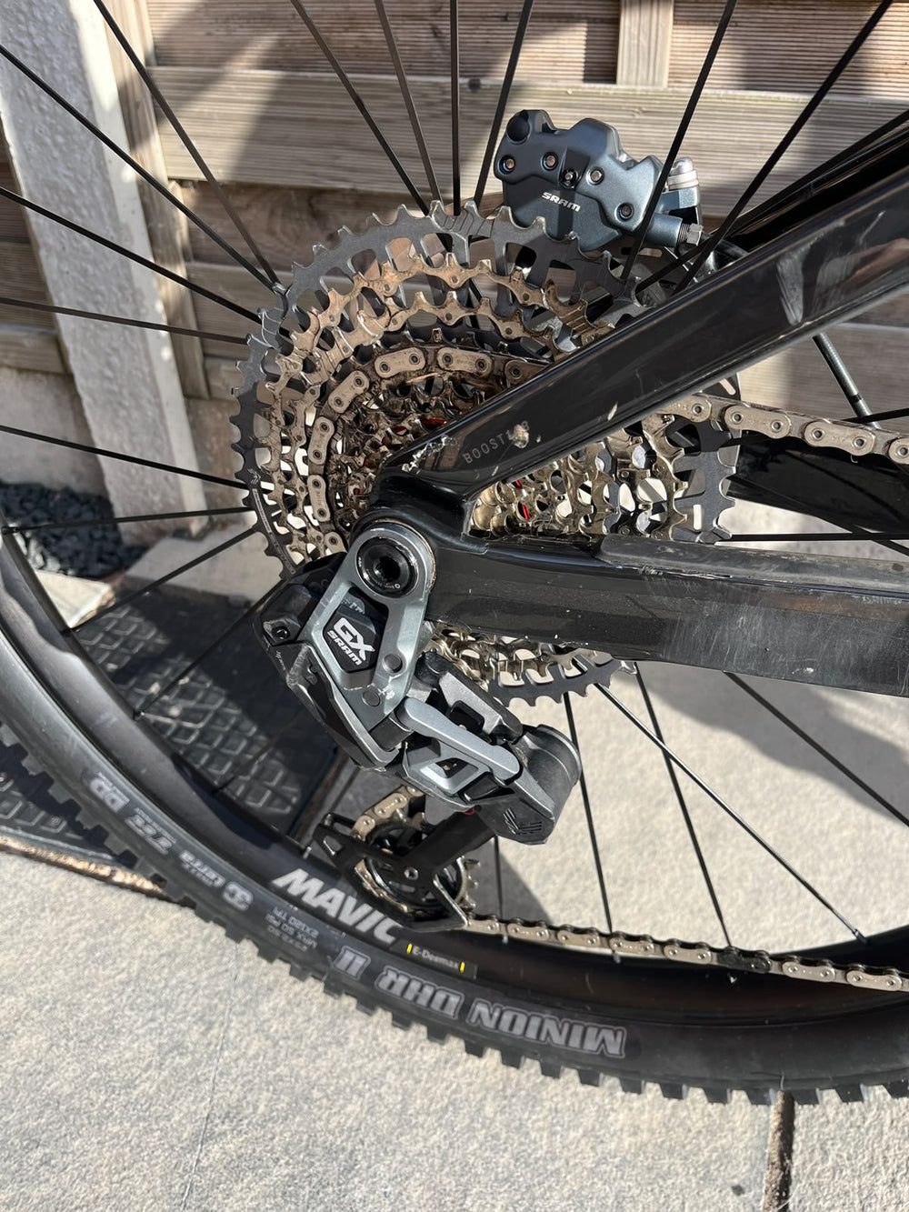 Trek Rail 9.8 (2024) Carbon Electric Mountain Bike – Large – Nearly New, Upgraded — view 8