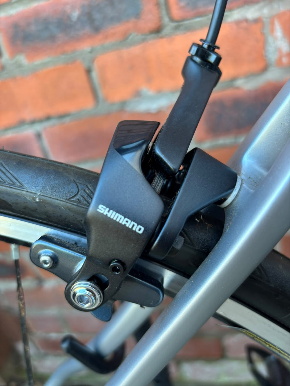 Shimano direct-mount rear rim brake on the Ribble carbon frame — view 12