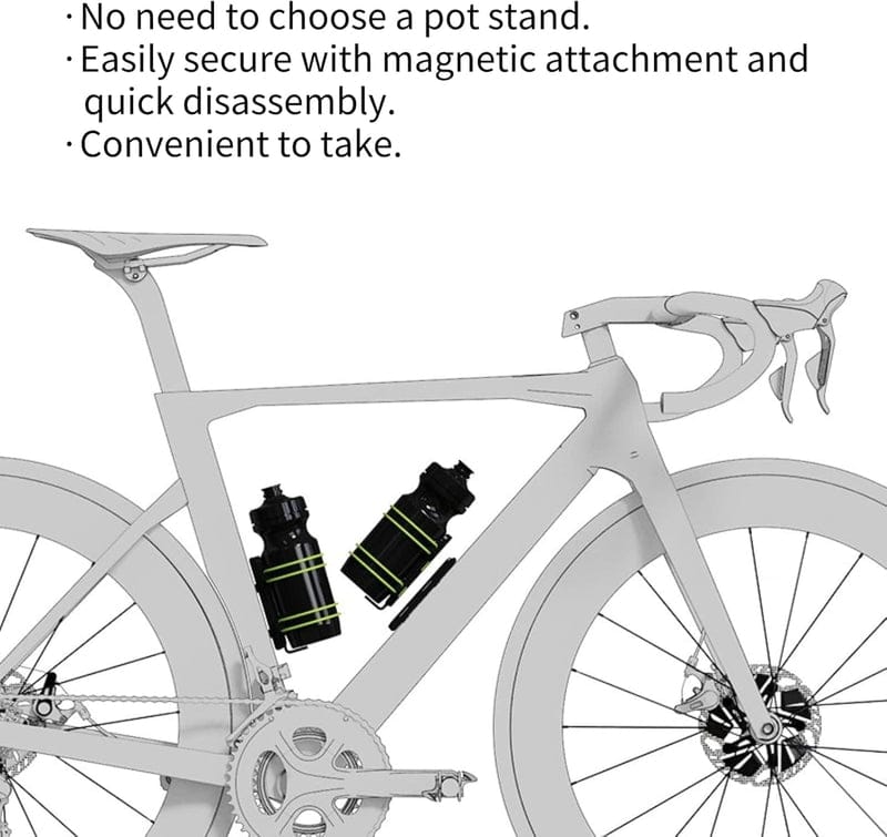 Shyre Bikes Accessories Universal Quick Release Bike Water Bottle Holder (bottle not included)