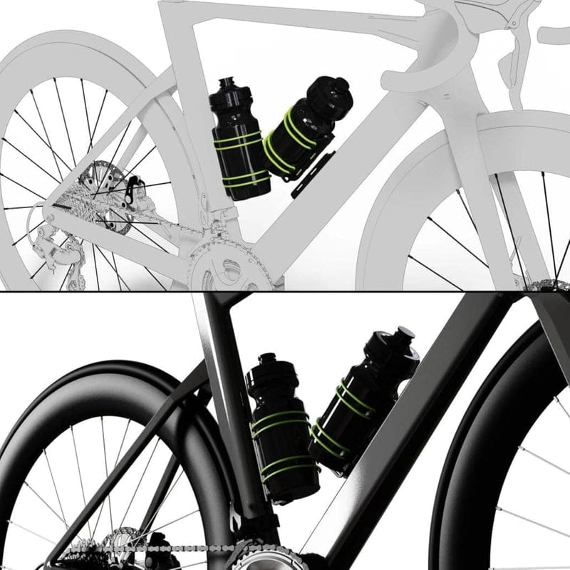 Shyre Bikes Accessories Universal Quick Release Bike Water Bottle Holder (bottle not included)