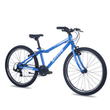 Shyre Bikes Bicycle Blue Shyre Hopton 24" Wheel Kids Hybrid Bike