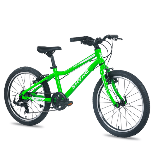 Shyre Bikes Bicycle Green Shyre Hopton 20" Wheel Hybrid Kids Bike