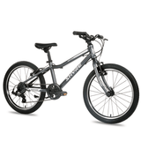 Shyre Bikes Bicycle Grey Shyre Hopton 20" Wheel Hybrid Kids Bike